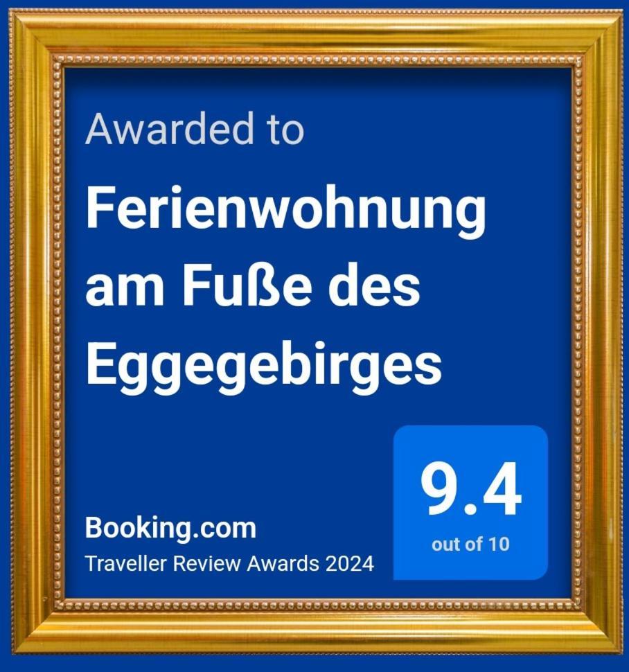 באד דריבורג Ferienwohnung Am Fusse Des Eggegebirges מראה חיצוני תמונה